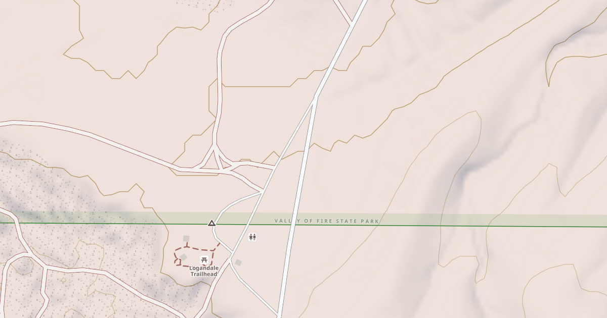 Map preview of BLM National GTLF Public Motorized Roads 28c60c1e-714b-457e-886b-14105e605b09