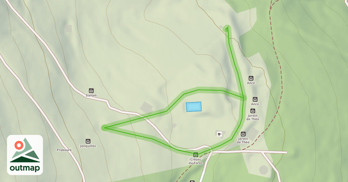 Map of L'Écureuil