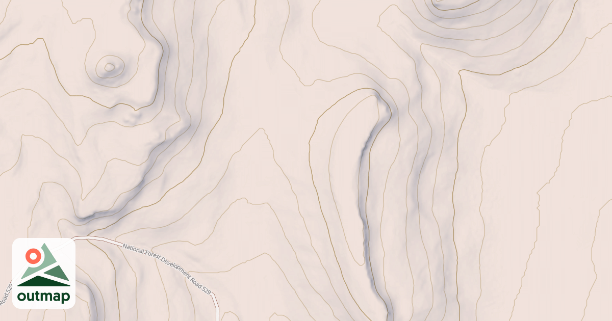 Map of QUINN POND SPUR E