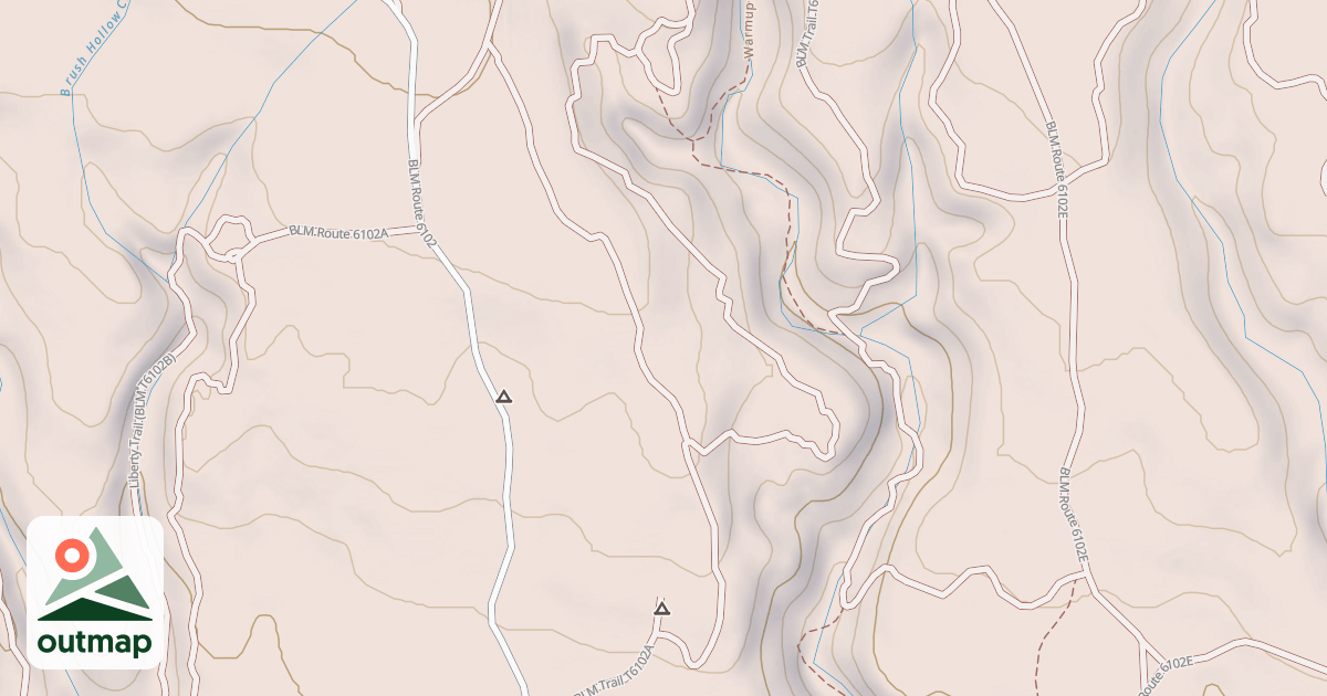 Map of BLM National GTLF Public Motorized Trails a91b0f1f-e2dd-4043-9acc-a7aa7ebe5627
