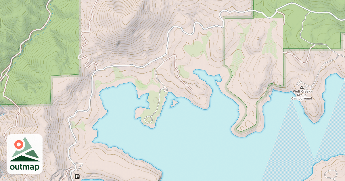 Map of BRYANT SPRINGS