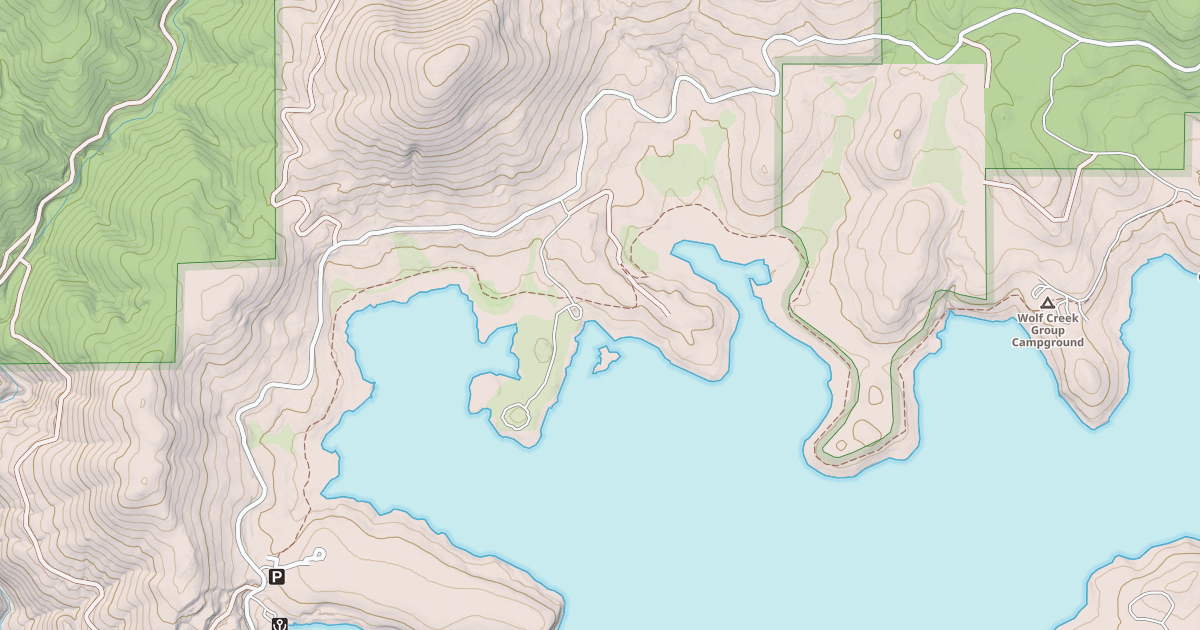 Map preview of BRYANT SPRINGS