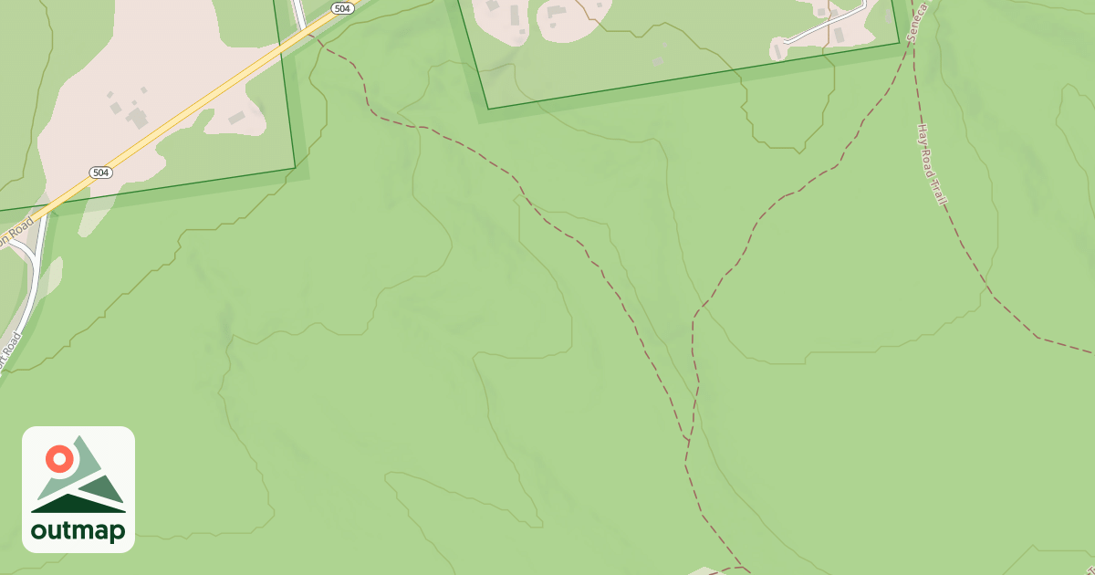 Map of Black Moshannon State Park Trails