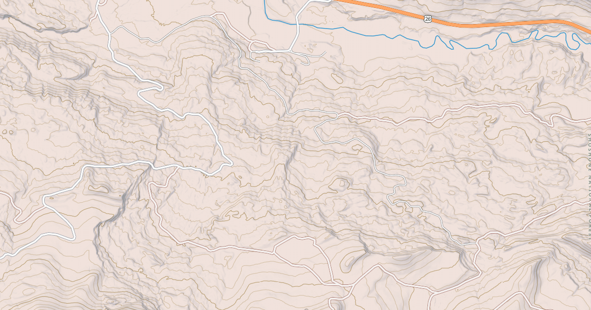 Map preview of CROOKED CREEK