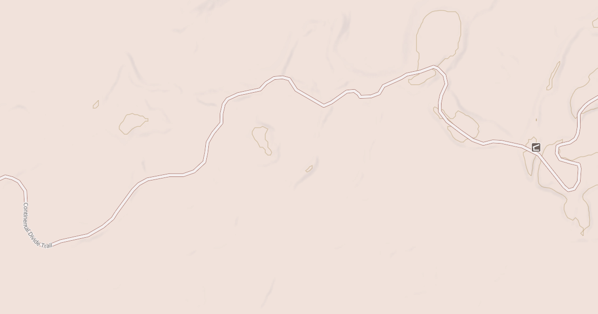 Map preview of Straight Arrows Trail