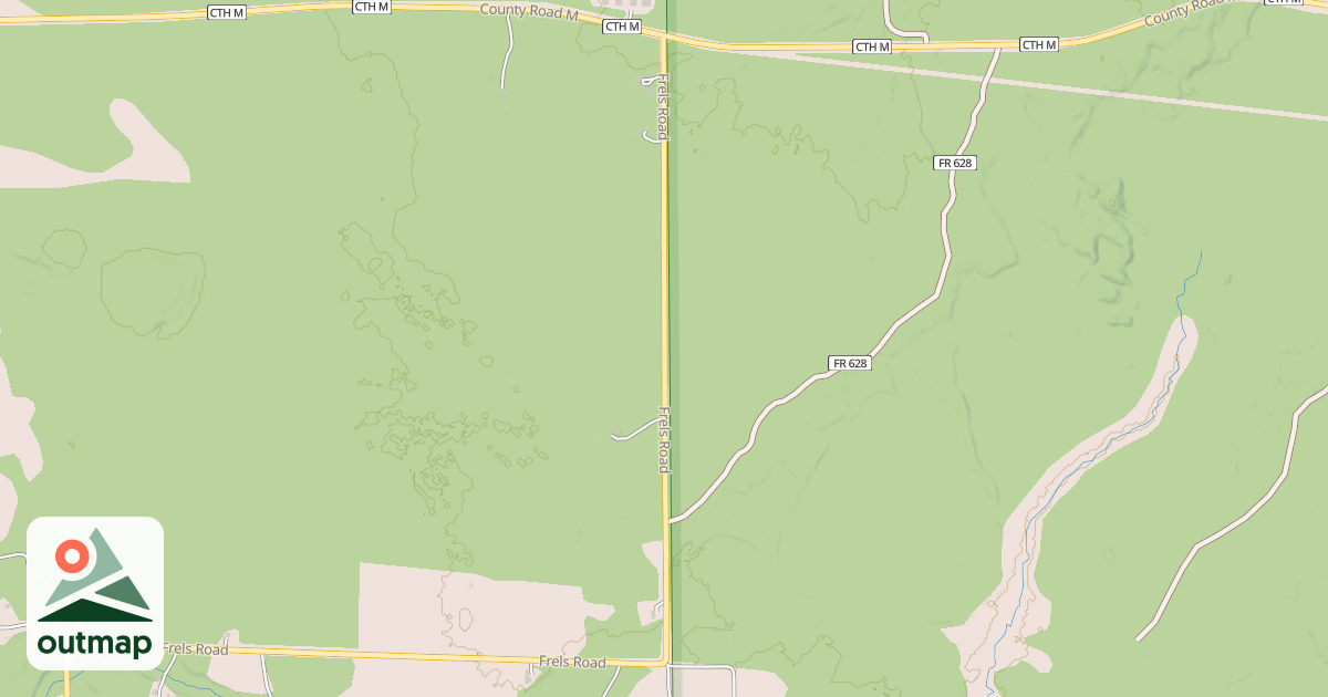 Map of FR 1722