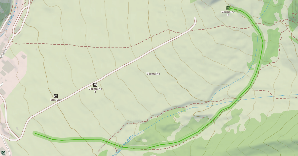 Map preview of La Moraine