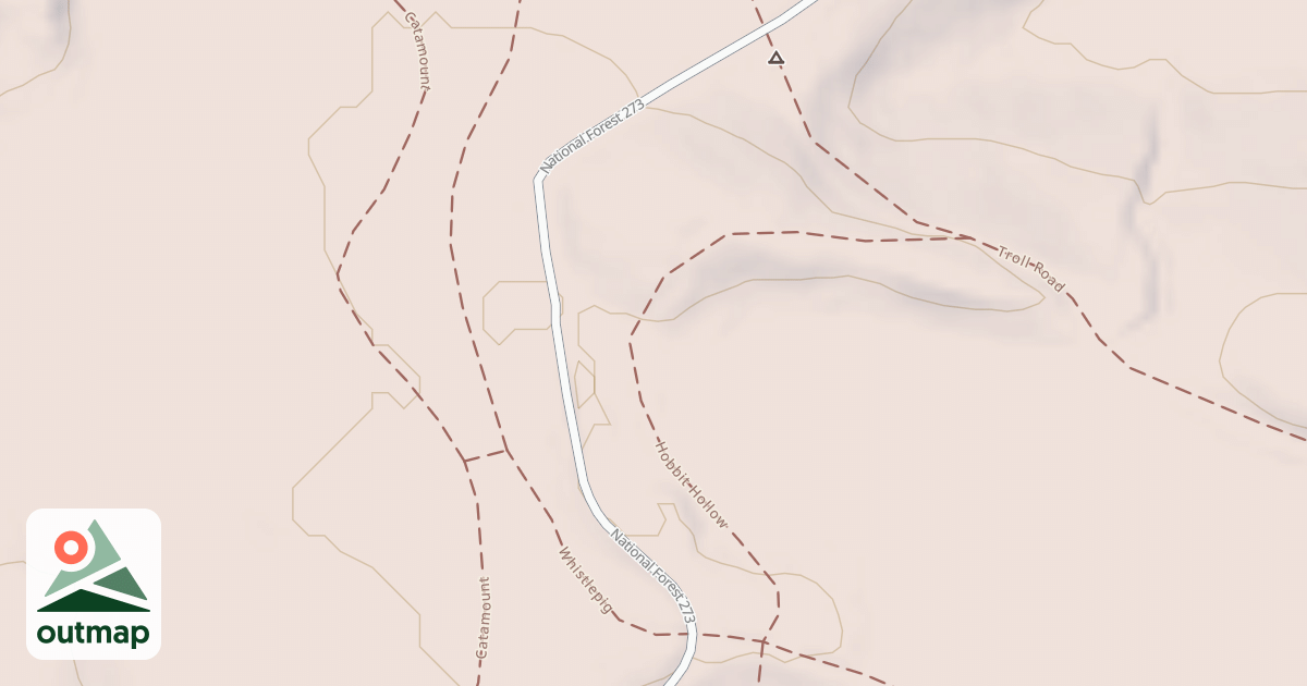 Map of Prospect Mtn Rd Snomo