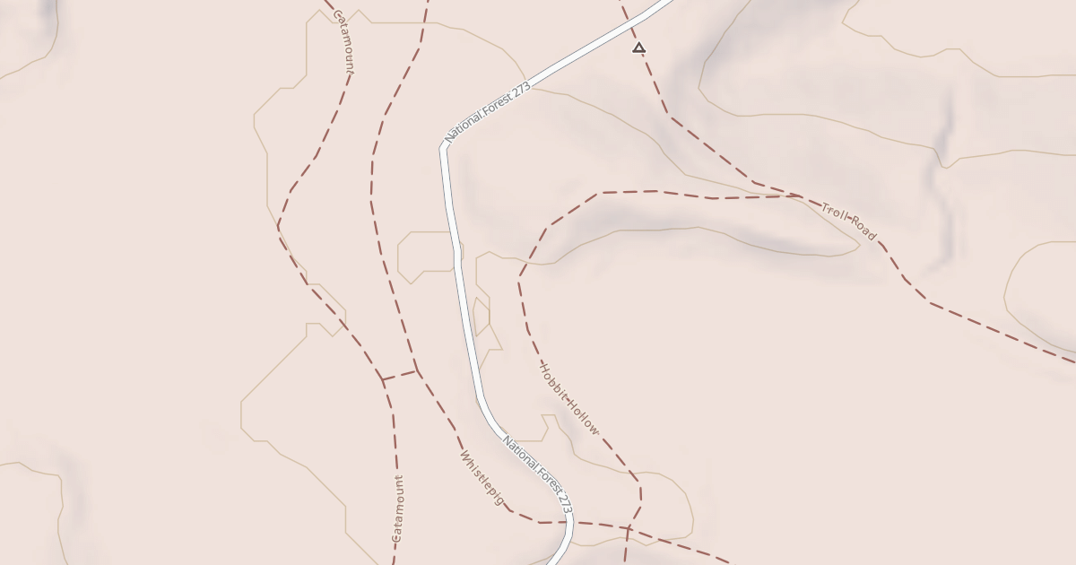 Map preview of Prospect Mtn Rd Snomo