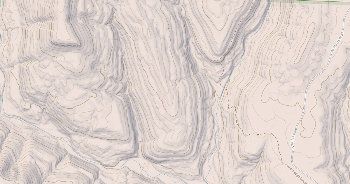 Map preview of USFS Motor Vehicle Use Map Roads {039E01C4-C6AB-41E4-A921-BF57CD8FFA0F}