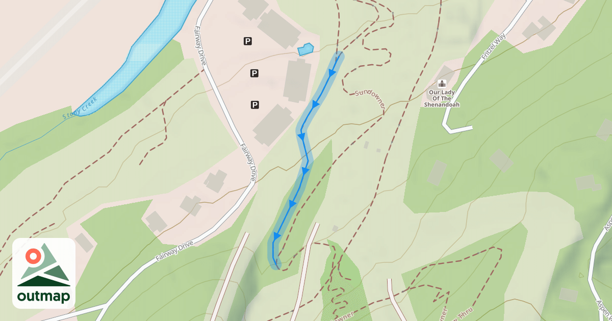 Map of Lower Brew Thru