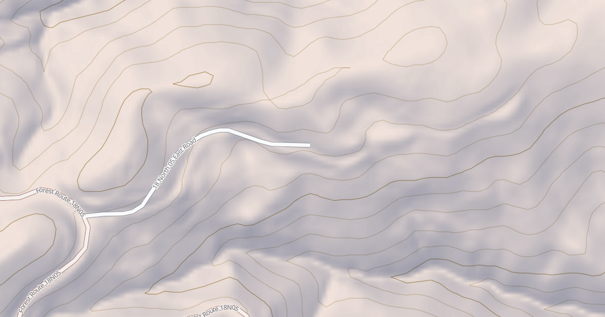 Map preview of PINE MOUNTAIN SPUR E