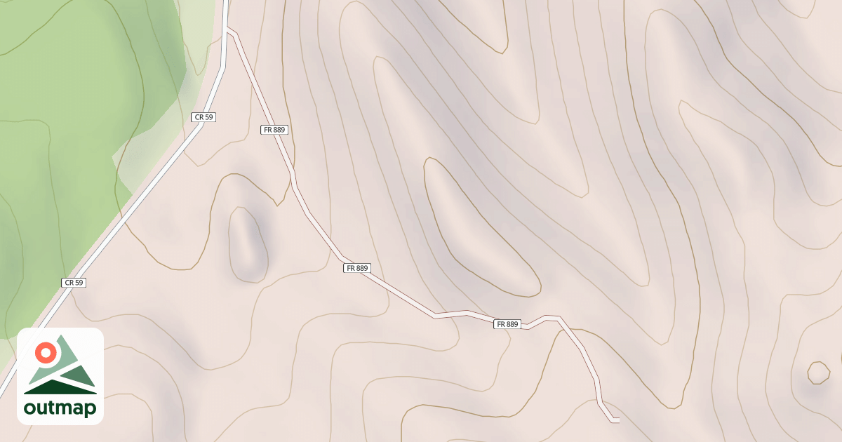 Map of COORS CANS