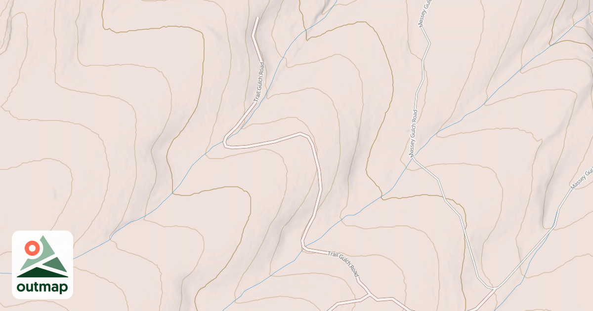 Map of TRAIL GULCH