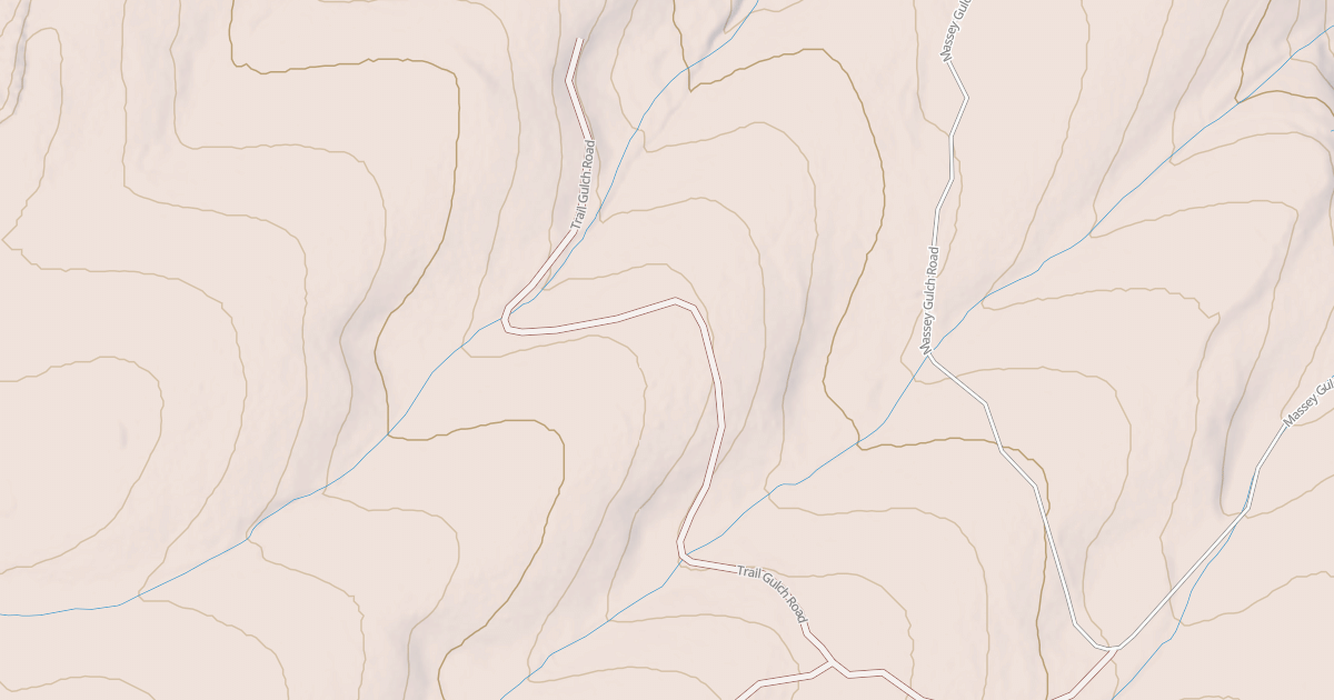 Map preview of TRAIL GULCH