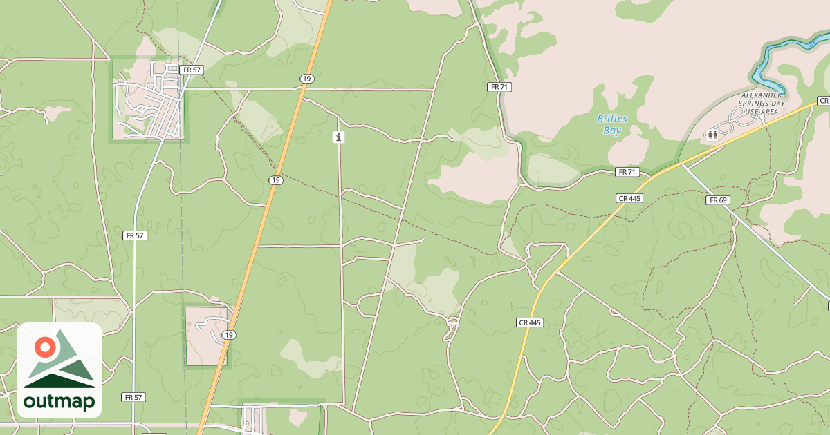 Map of USFS National Forest System Roads {8156C1D3-ADD6-47BF-9001-422388DB52AC}