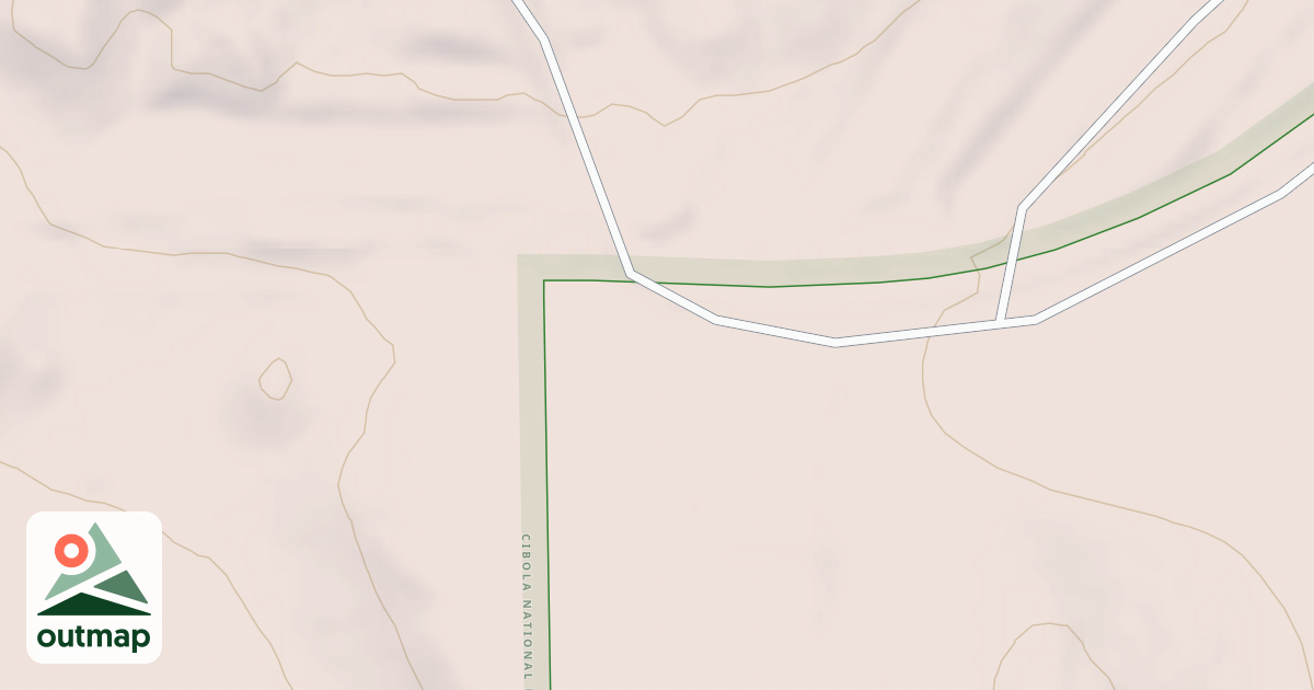 Map of WHITEWATER CANYON