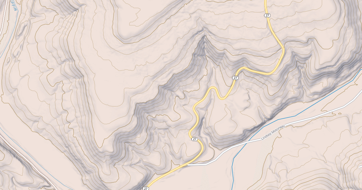 Map preview of USFS National Forest System Roads {5D3788BB-244A-4CC2-8046-7F41DF0F1116}