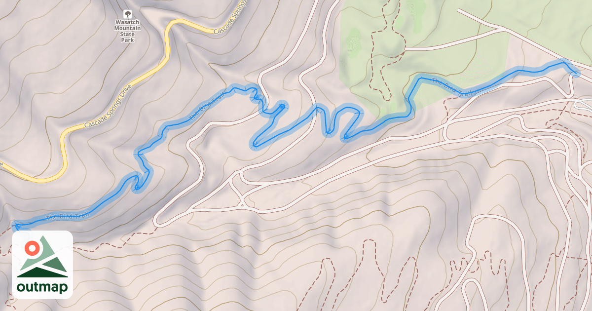 Map of The Bird Trail