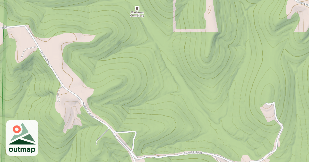 Map of MATTHEWS CEMETERY