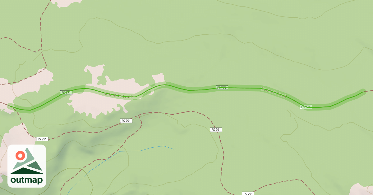 Map of Summit Trail