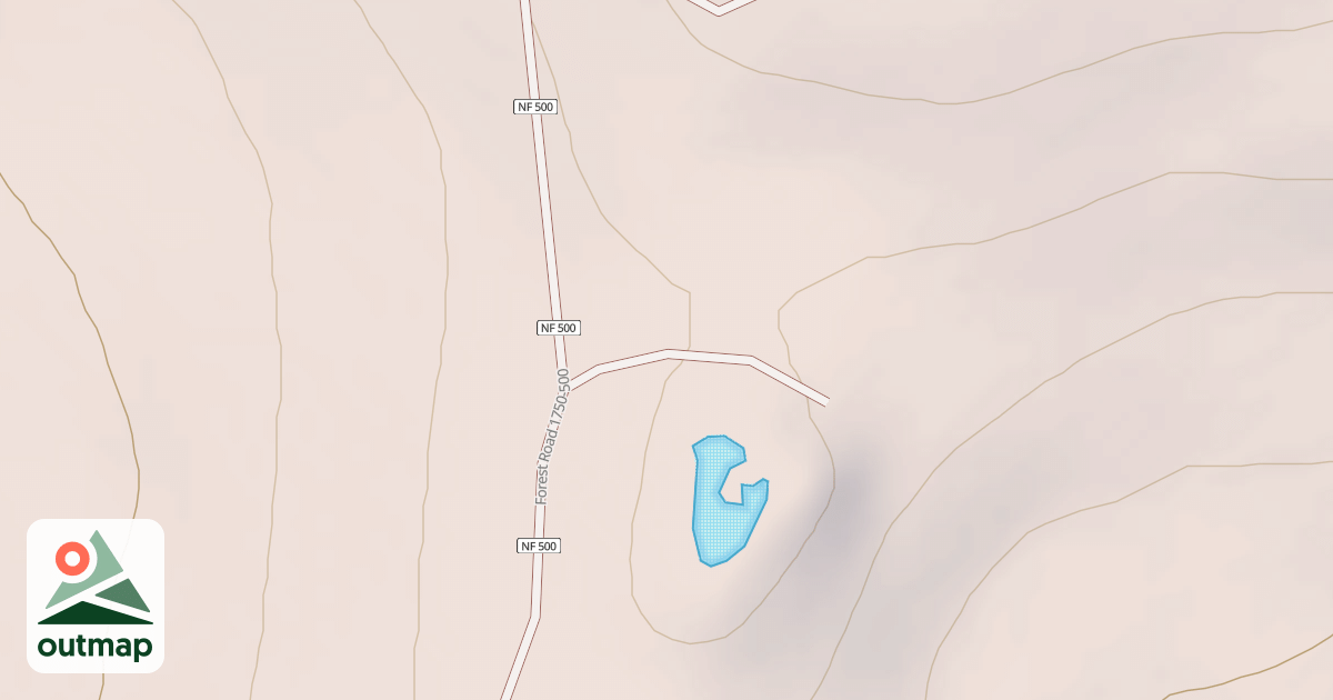 Map of USFS Motor Vehicle Use Map Roads {2D9A7496-8328-4015-942E-974A7C604E25}