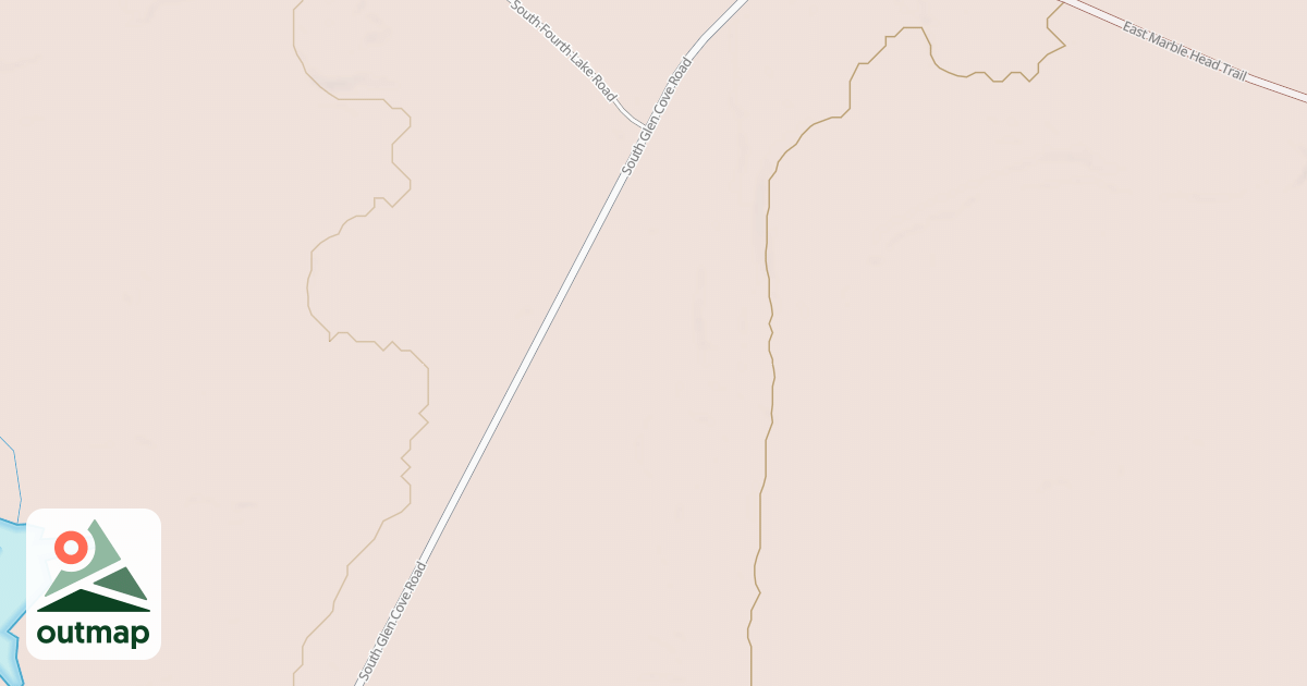 Map of Drummond Island Trail