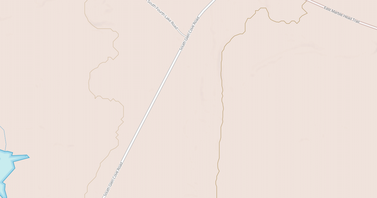 Map preview of Drummond Island Trail