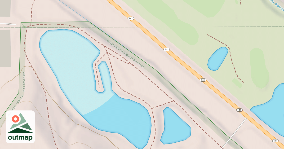 Map of Town Loop Trail