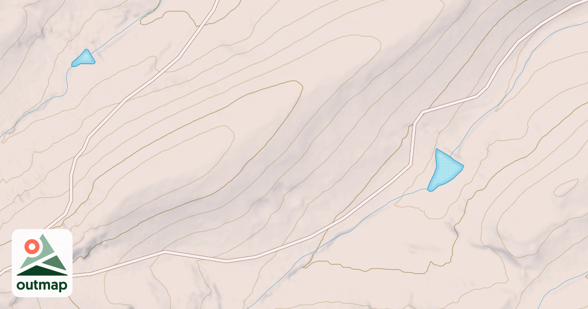Map of Dry Creek Mst