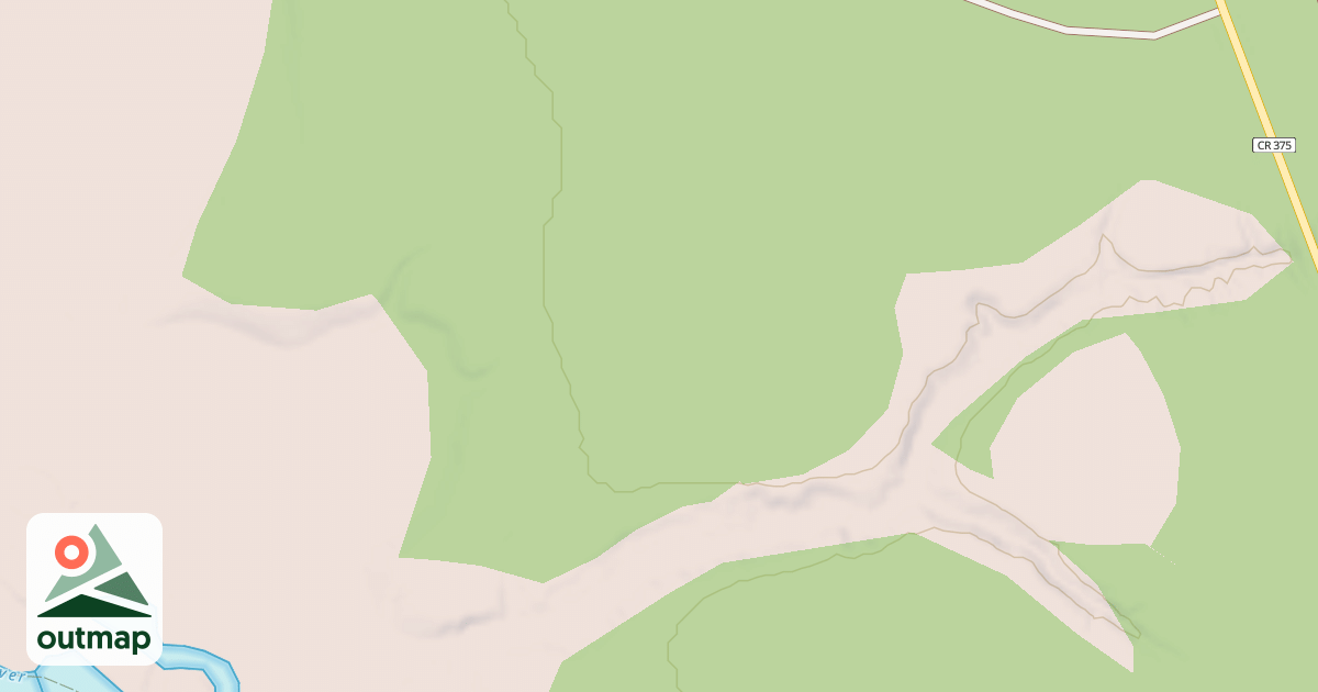 Map of USFS Motor Vehicle Use Map Roads {D40F1253-5F96-4864-B27B-6B15F013CBDE}