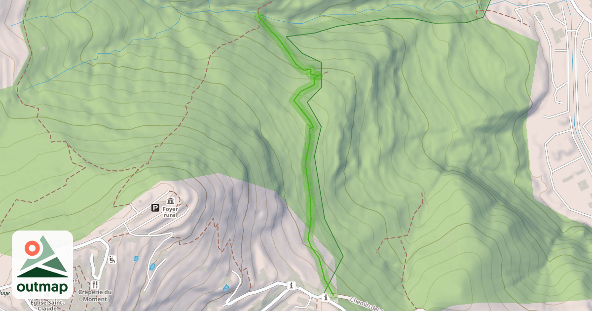 Map of Chemin de Gabeyrée