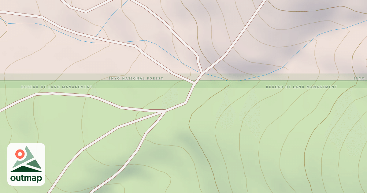 Map of BLM National GTLF Public Motorized Roads 50a13ac7-4da0-4fa4-8478-97407673b58d