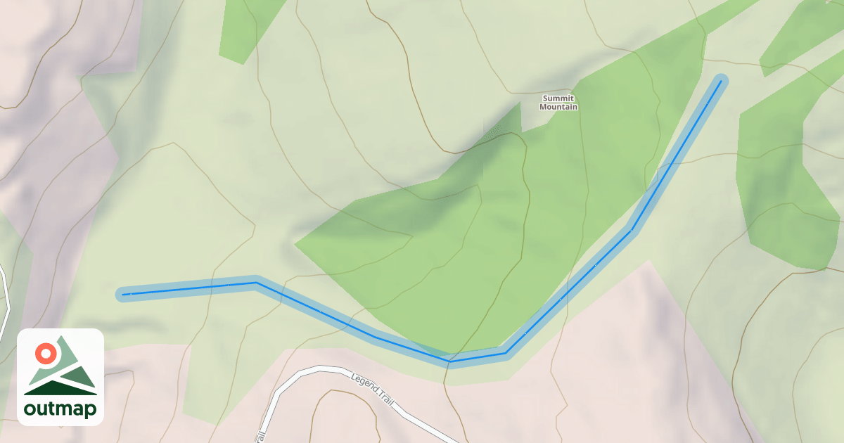 Map of Lower Long Bottom