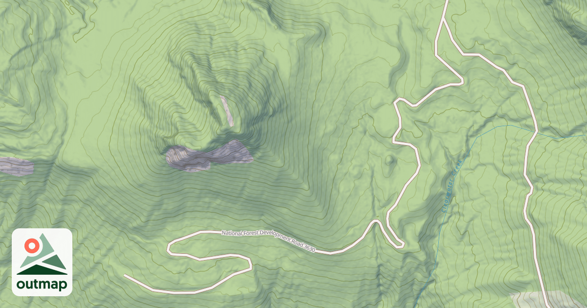 Map of ELK HORN