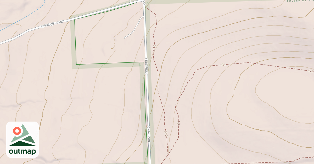 Map of Snowmobile Trail