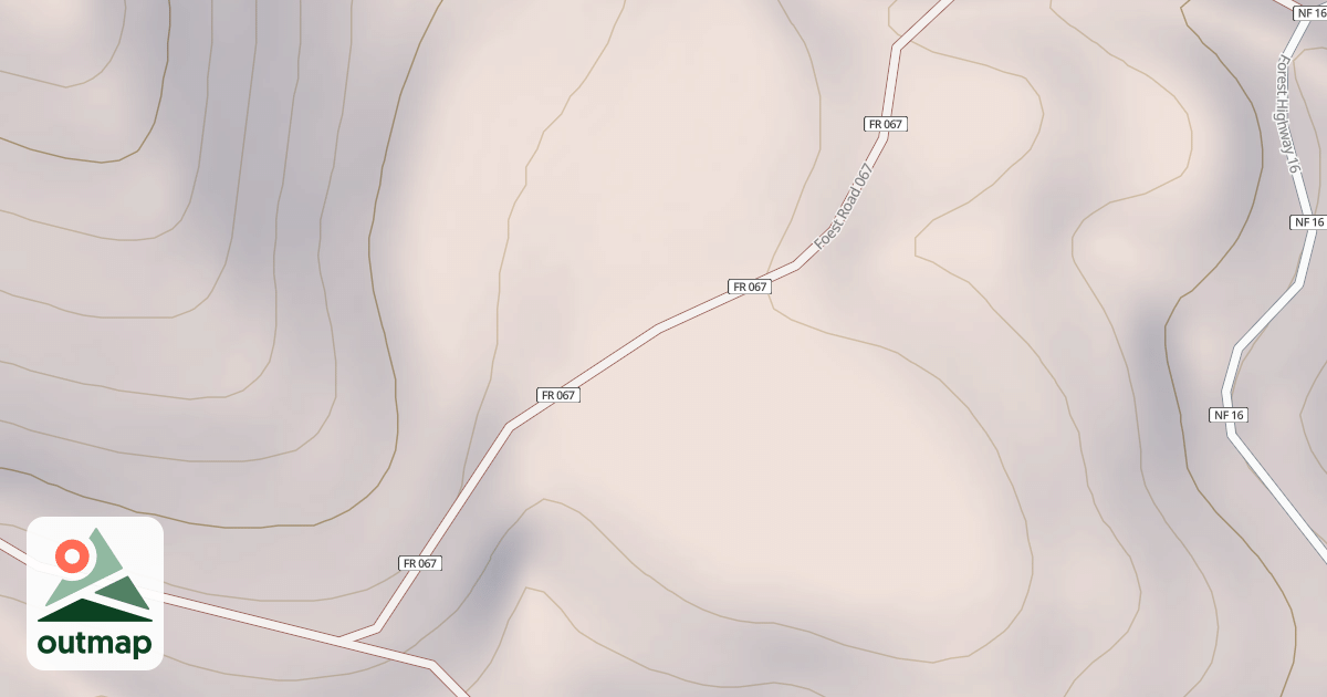 Map of USFS National Forest System Roads {1C06A1FA-7502-4741-B4AB-D04E122E3B5A}