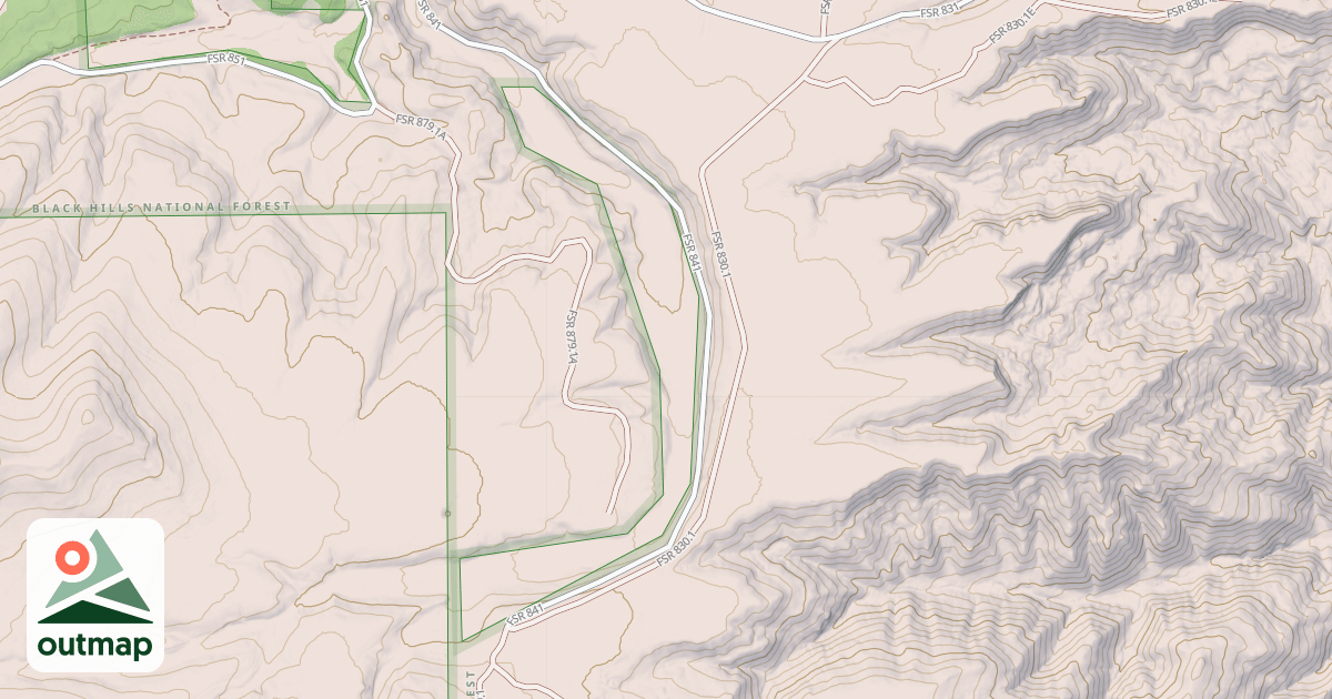 Map of Snow-B-South