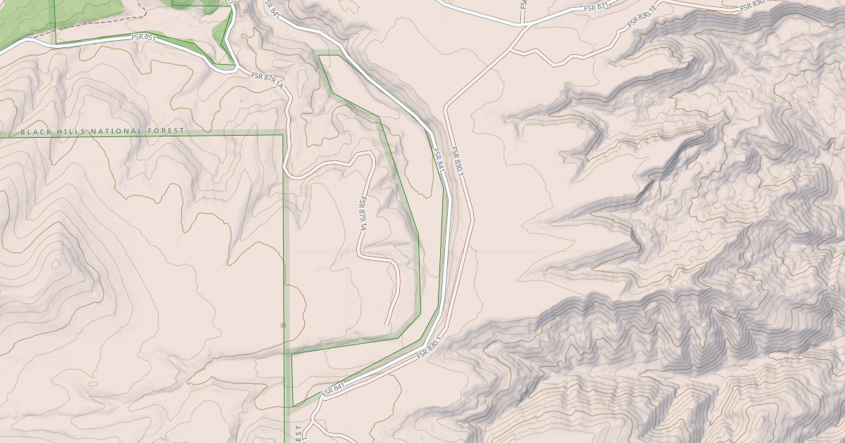 Map preview of Snow-B-South