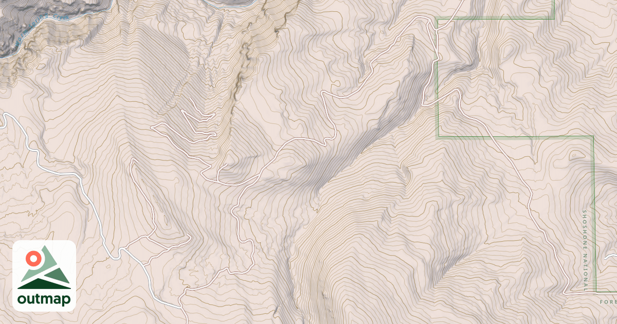 Map of GEYSER CREEK