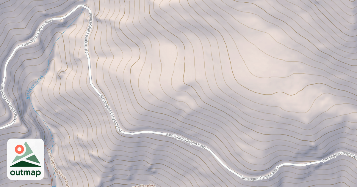 Map of FARMINGTON CANYON ATV
