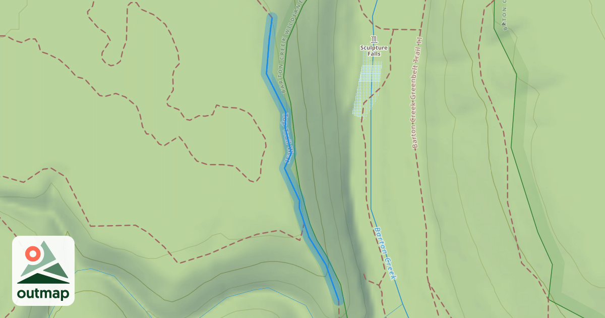 Map of Top Trail West