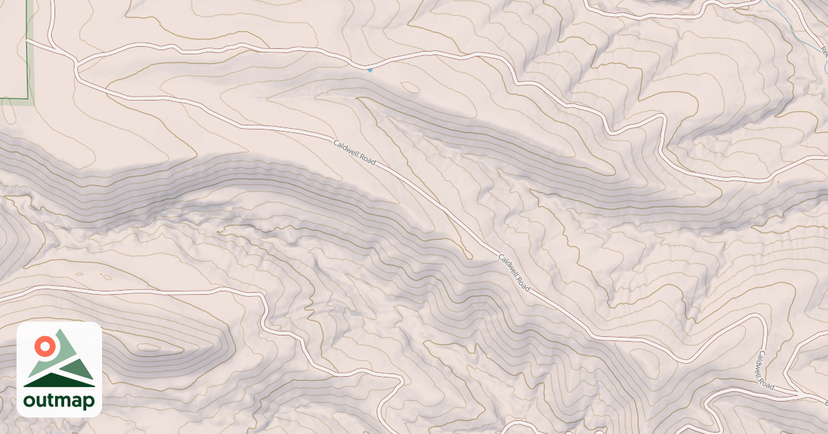 Map of CALDWELL