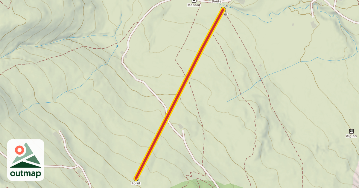 Map of Forêt