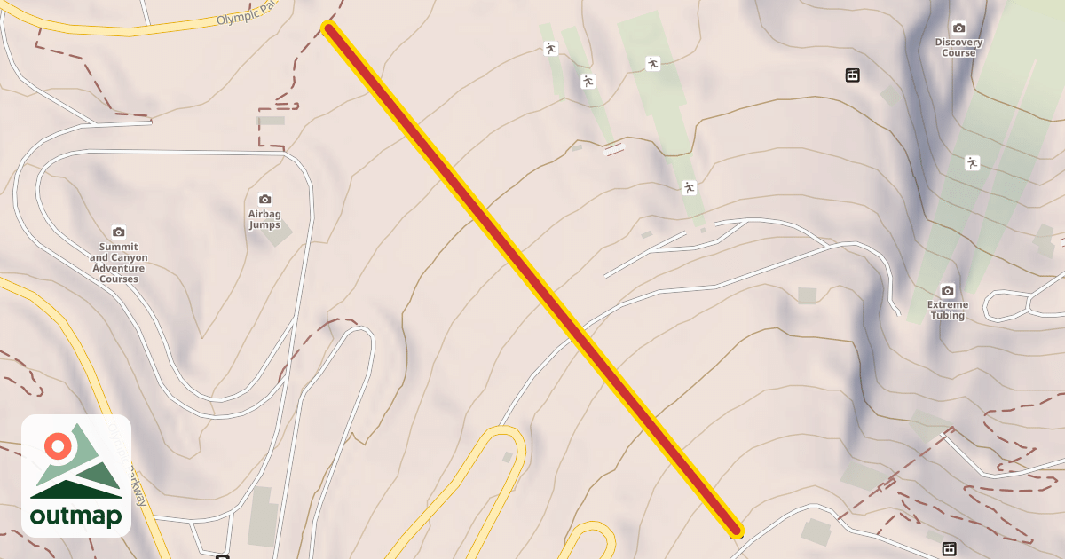Map of Alpine Charilift