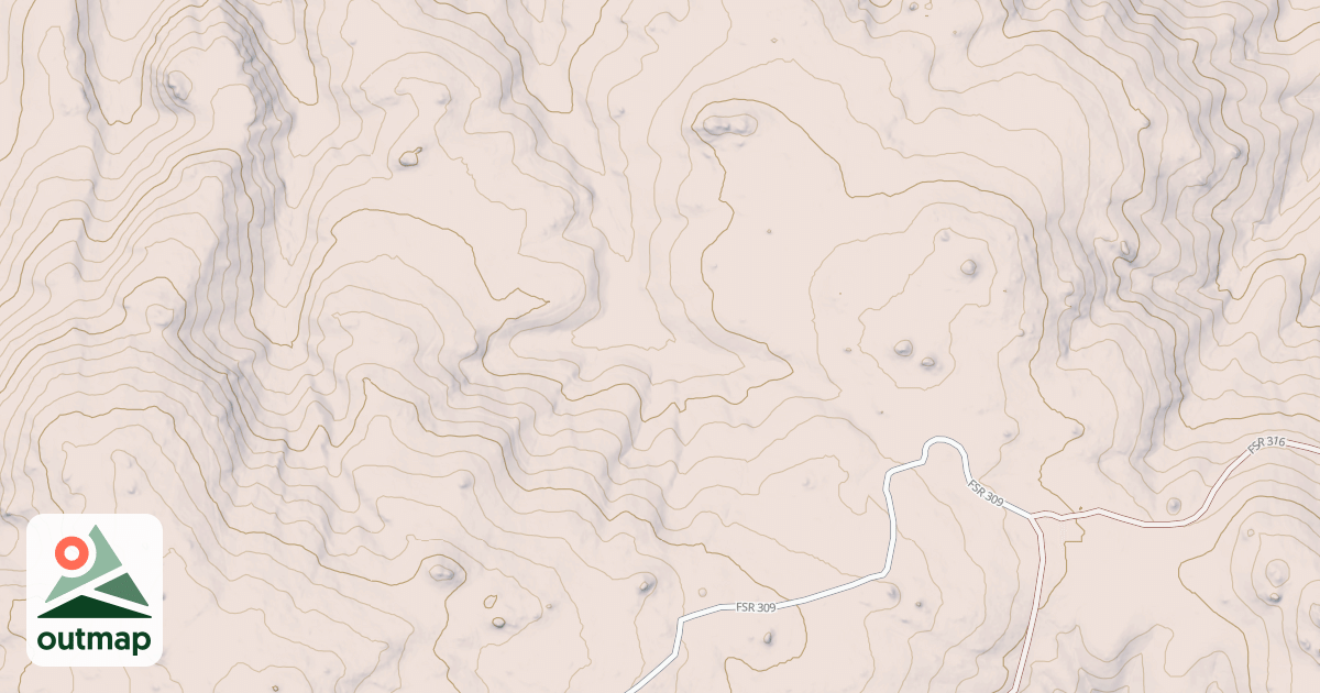 Map of Rapid Creek