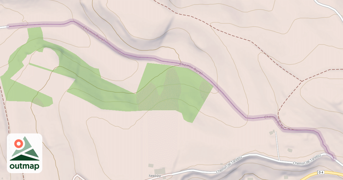 Map of Chemin Rural