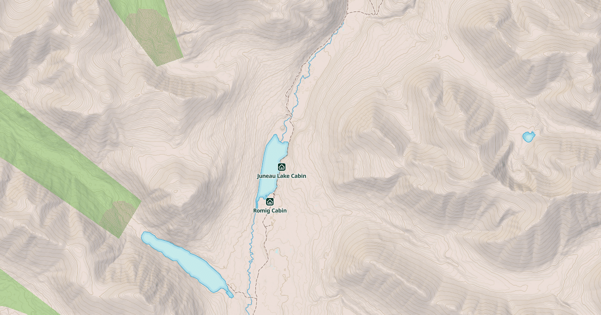Map preview of Resurrection Pass Trail