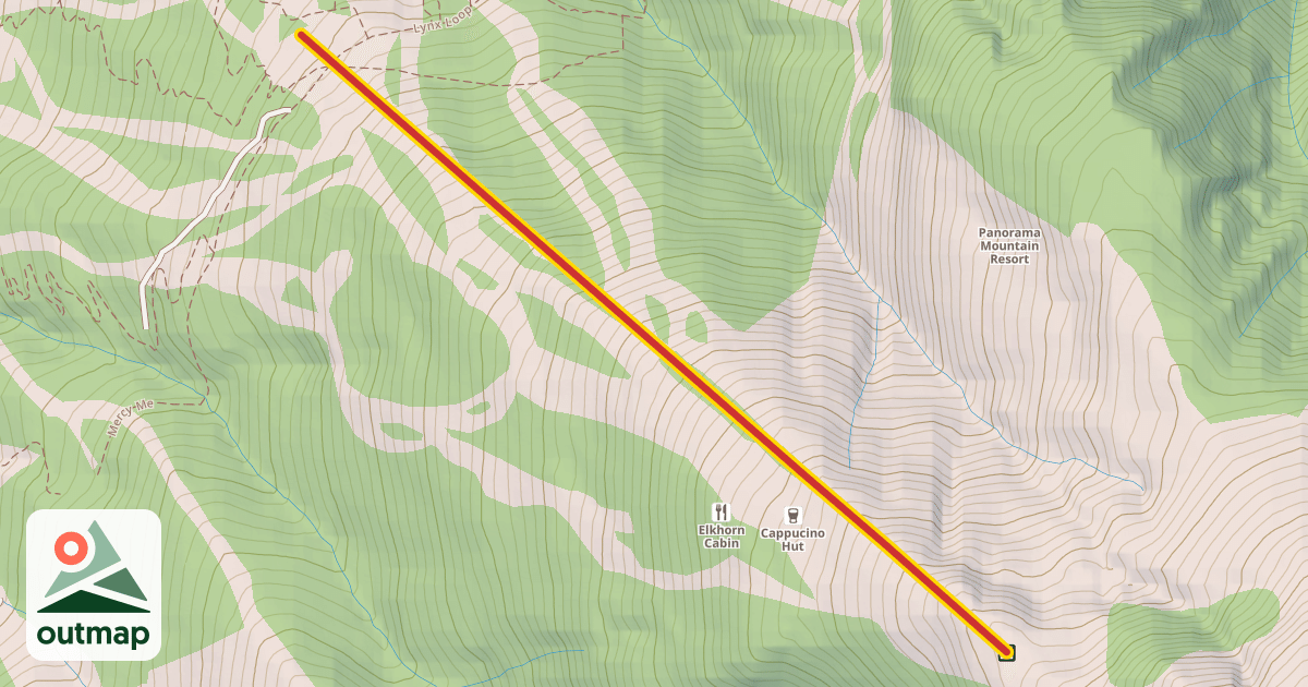 Map of Champagne Express