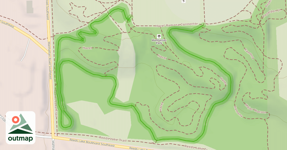 Map of Hazel